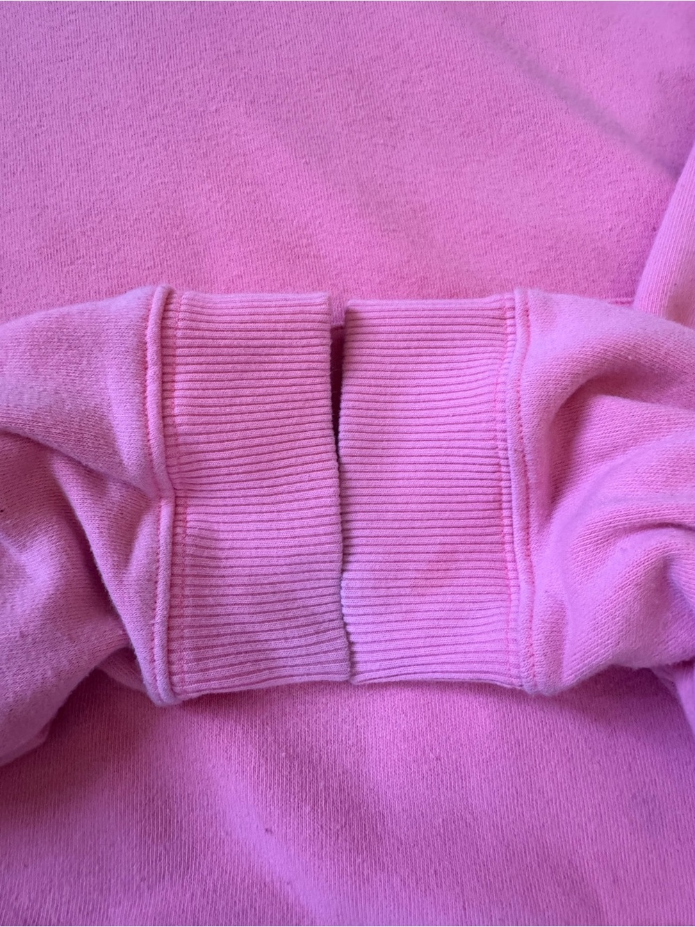 American Eagle Size L Women's Coral/Pink Cropped Hoodie - Picture 9 of 9